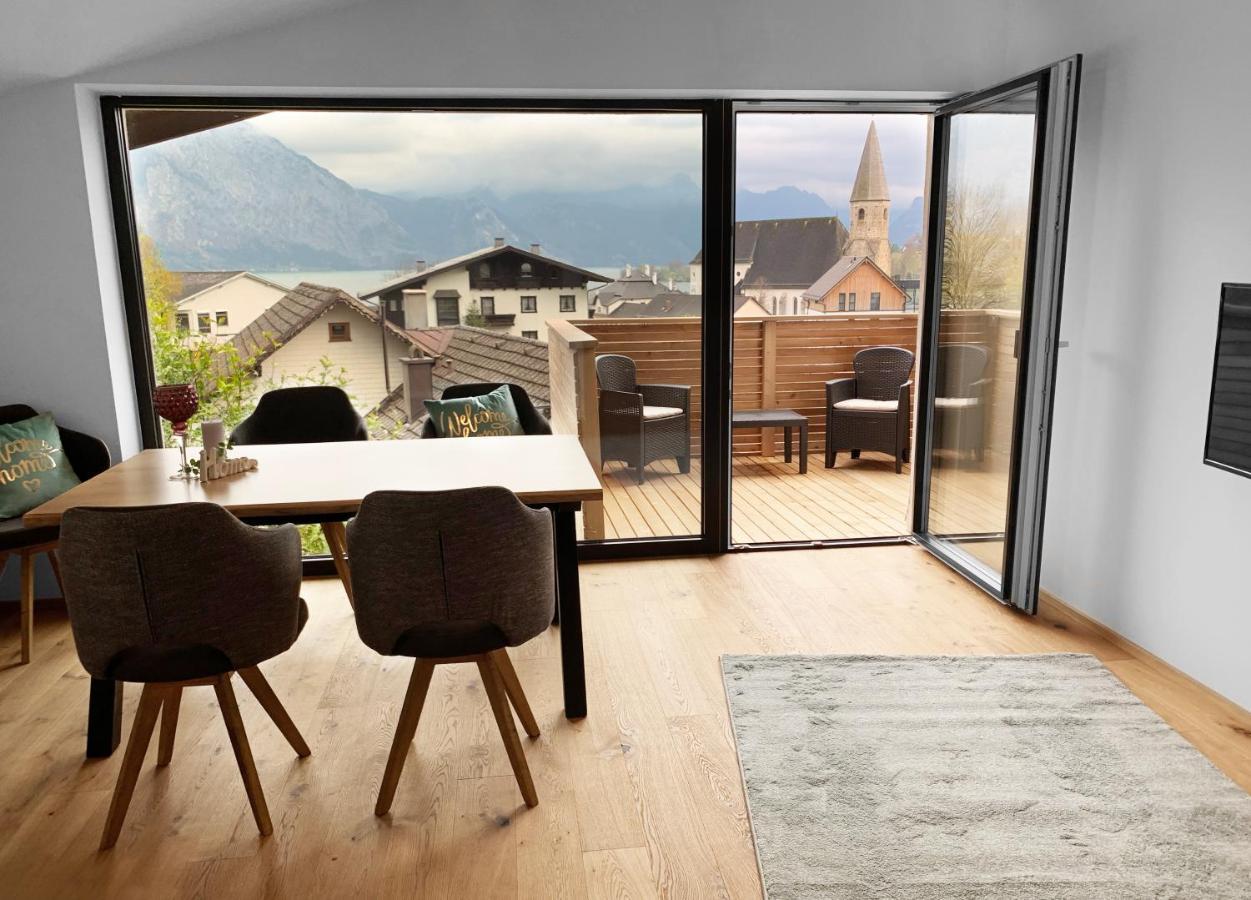 Traum Panorama Apartment Mit Berg & Seeblick Altmuenster Ngoại thất bức ảnh
