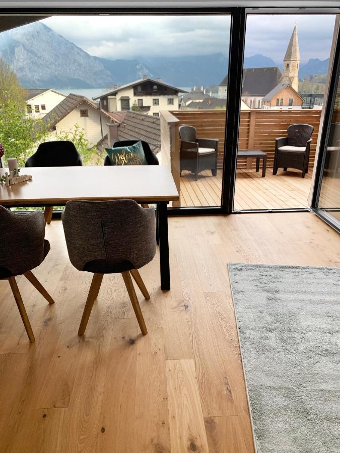 Traum Panorama Apartment Mit Berg & Seeblick Altmuenster Ngoại thất bức ảnh